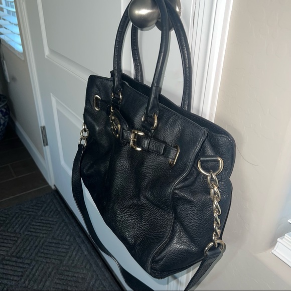 Michael Kors Black Pebbled Leather Handbag/Shoulder bag - Picture 6 of 12